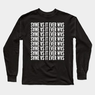 Talking Heads Dynamic Dynamics Long Sleeve T-Shirt